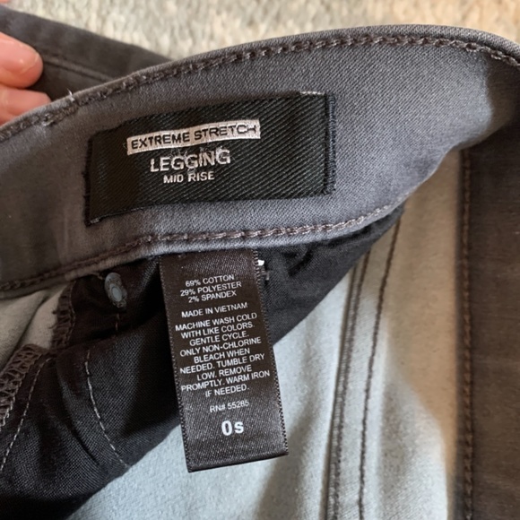 Grey express jean leggings - Picture 3 of 4